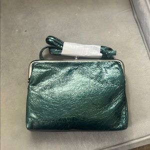 HOBO Shimmering Green Clutch
